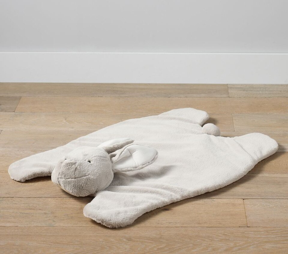 Bunny Animal Plush Playmat Pottery Barn Kids UK